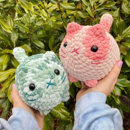 Lola & Coco Cute Cats PDF Bundle + Free Lulu the Clam Pattern!